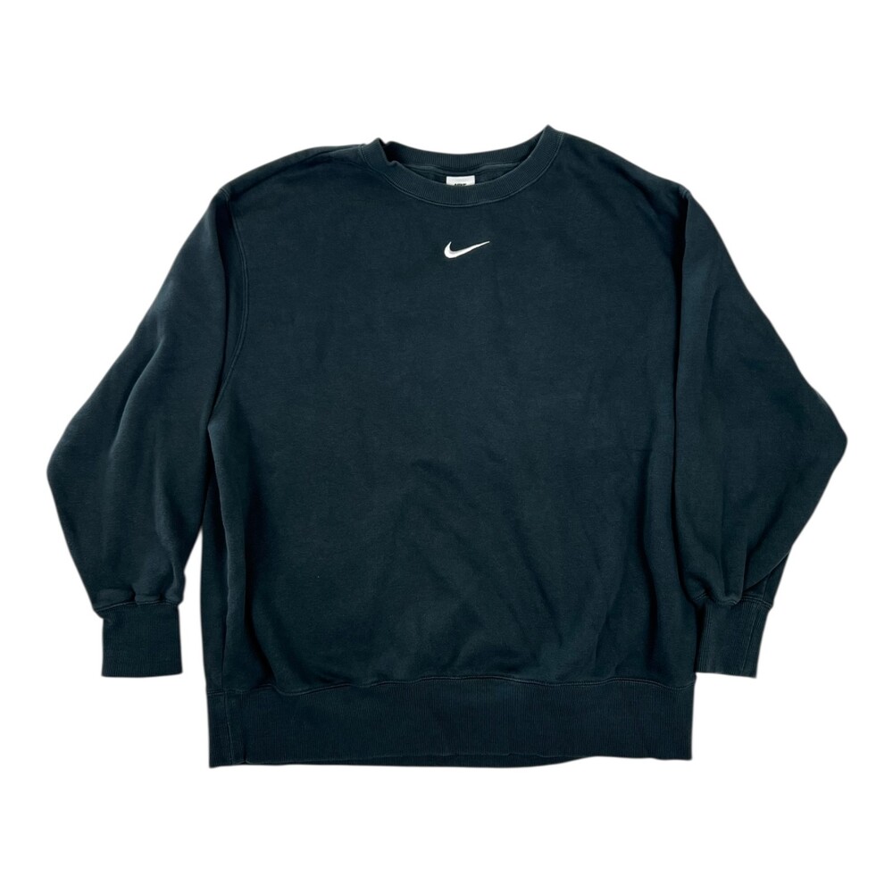 Nike Center Swoosh Dark Gray Phoenix Fleece Crewneck Size 1X